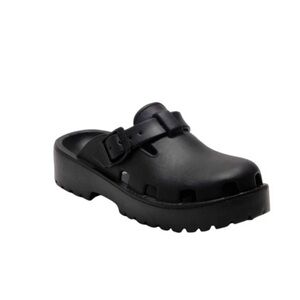 Free People Karlie Buckle Clog Size 37/6